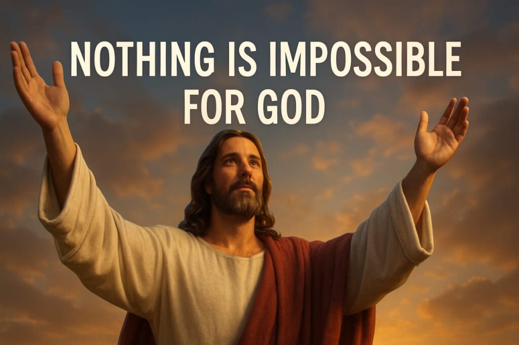 Nothing is impossible for God