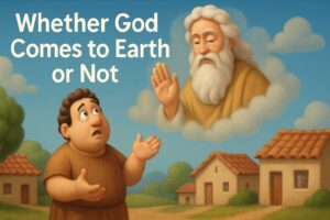 Whether God Comes to Earth or Not